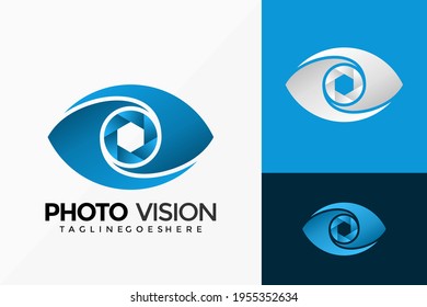 Shutter Eye Vision Logo Vector Design Stock Vector (Royalty Free ...