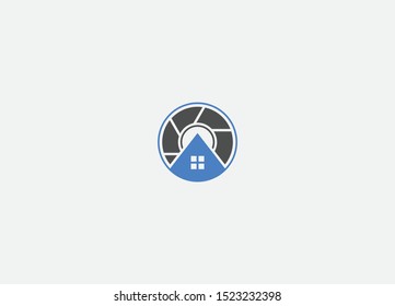 shutter house logo design and branding