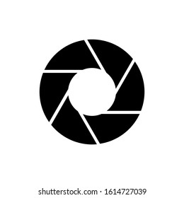 shutter icon shutter camera icon camera icon vector illustration logo template for many purpose. Isolated on white background