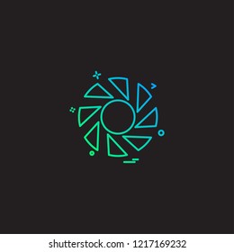 Shutter icon design vector 