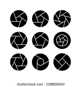 shutter icon or logo isolated sign symbol vector illustration - Collection of high quality black style vector icons
