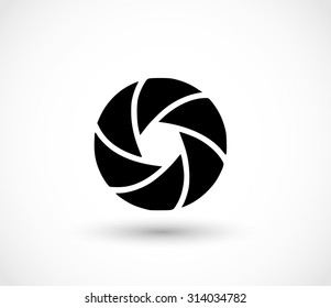 Shutter icon vector