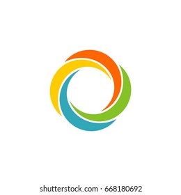 Shutter Lens Logo Template Illustration Design. Vector EPS 10.