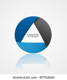 Shutter logo design template