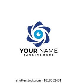 shutter logo icon vector isolated