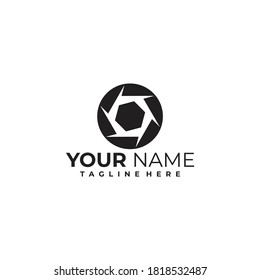 shutter logo icon vector isolated