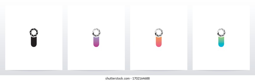 Shutter On Letter Logo Design I