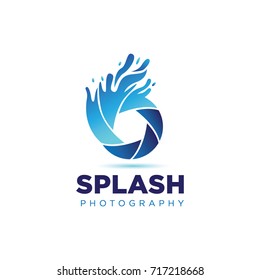 Shutter Splash Logo Symbol Icon