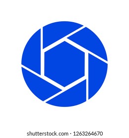 Shutter symbol. Vector illustration