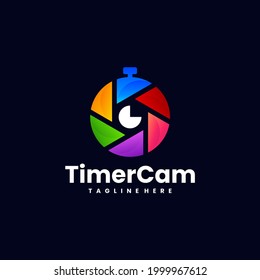 shutter time logo with bold concept