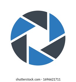 Brillenfarbsymbol der Vektorillustration 