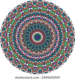 Shutter Your Stress: Using a Mandala Pattern