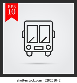 Shuttle bus icon