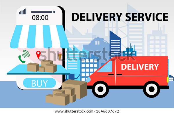 Shuttle to take orders Smartphones, open apps,\
fast delivery,\
delivery