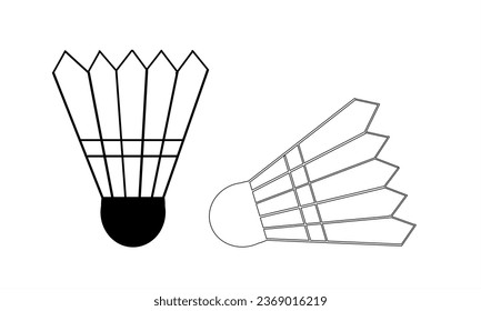 Un autobús es una pelota para jugar al bádminton hecho de plumas de oca