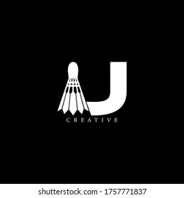 Concepto de obturación simple diseño de logotipo de letra plana U. EPS10 vectores.