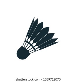 shuttlecock icon, badminton, sport vector design