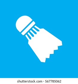 Shuttlecock icon. illustration isolated vector sign symbol