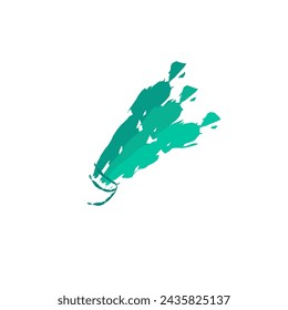Shuttlecock icon logo vector,use for badminton championship