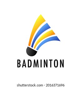 Shuttlecock icon symbol vector, Modern design and beautiful colors isolated on white background, illustration Vector EPS 10 , can use for  Badminton Championship Logo