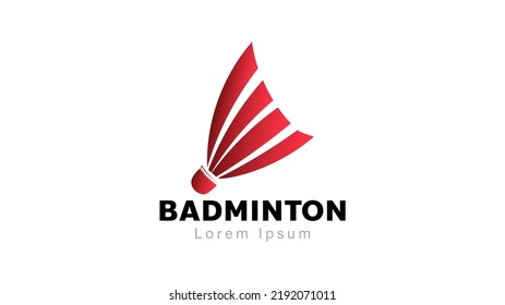 Shuttlecock icon symbol vector, Modern design and beautiful colors isolated on white background, illustration Vector EPS 10 , can use for  Badminton Championship Logo