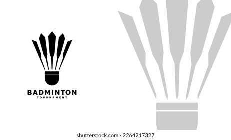 Shuttlecock icon symbol vector, Modern design and beautiful colors isolated on white background, illustration Vector EPS 10 , can use for  Badminton Championship Logo