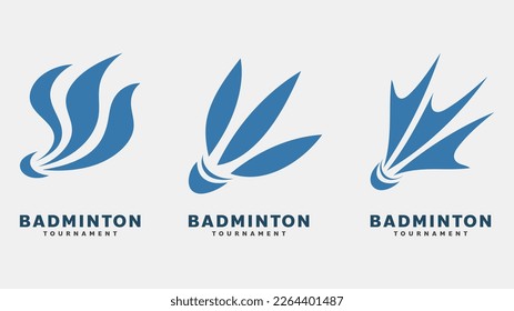 Shuttlecock icon symbol vector, Modern design and beautiful colors isolated on white background, illustration Vector EPS 10 , can use for  Badminton Championship Logo