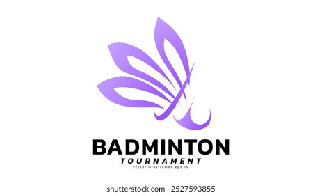 Shuttlecock ícone símbolo vetor, Design moderno e belas cores isoladas no fundo branco, ilustração Vetor EPS 10 , pode usar para Badminton Championship Logo