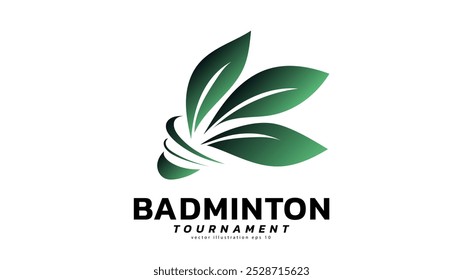Shuttlecock icon symbol vector, Modern design and beautiful colors isolated on white background, illustration Vector EPS 10 , can use for Badminton Championship Logo