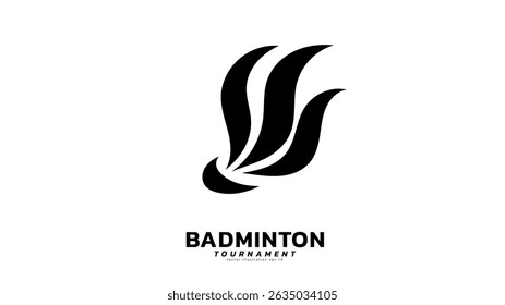 Shuttlecock icon symbol vector, Modern design and beautiful colors isolated on white background, illustration Vector EPS 10 , can use for  Badminton Championship Logo