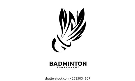 Shuttlecock icon symbol vector, Modern design and beautiful colors isolated on white background, illustration Vector EPS 10 , can use for  Badminton Championship Logo