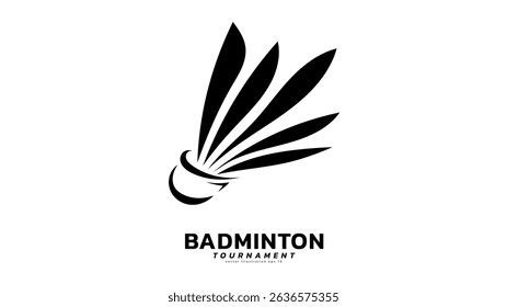 Shuttlecock icon symbol vector, Modern design and beautiful colors isolated on white background, illustration Vector EPS 10 , can use for  Badminton Championship Logo