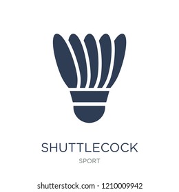 Shuttlecock icon. Trendy flat vector Shuttlecock icon on white background from sport collection, vector illustration can be use for web and mobile, eps10