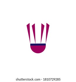 shuttlecock icon vector design illustration