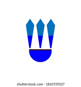 shuttlecock icon vector design illustration