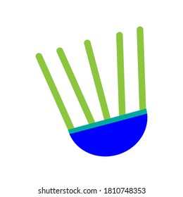 ilustración de diseño de vectores de icono de bloqueo