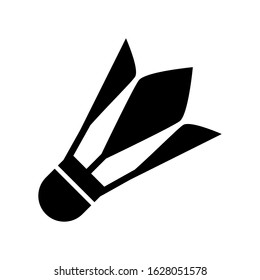 Shuttlecock icon vector design template