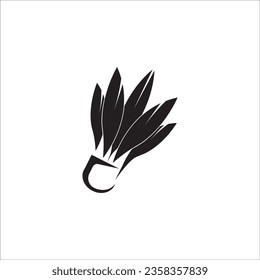 SHUTTLECOCK ICON VECTOR ILLUSTRATION SYMBOL DESIGN