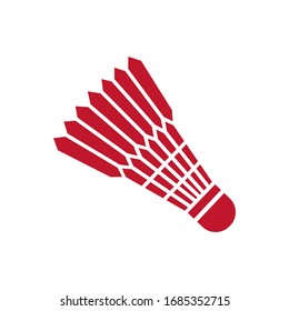 Shuttlecock Icon Vektorillustration für Icon Web, Logo.