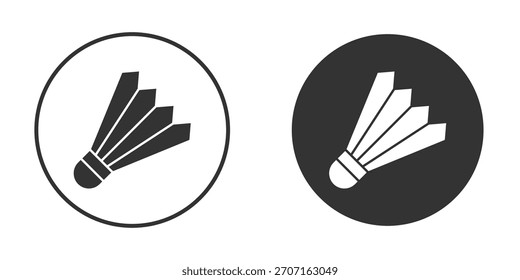 Ícone Shuttlecock para design de site, logotipo para web e apps.