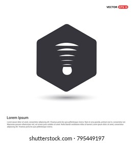 Shuttlecock Icon White Background icon template