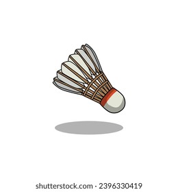 Shuttlecock sport Vector Isolated Design
