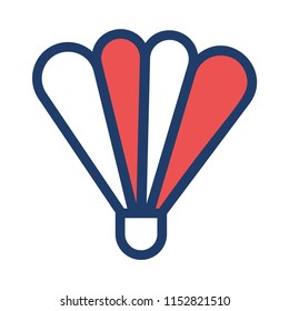 shuttlecock. tennis. 