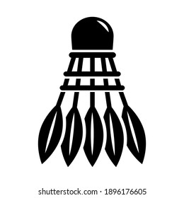 shuttlecock vector icon, badminton, sport vector design
