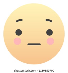 Shy Emoticon Emoji Sign Face