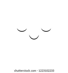 shy face icon. Element of anime face icon for mobile concept and web apps. Anime shy face icon can be used for web and mobile