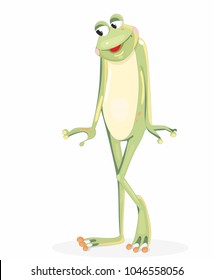 shy frog, embarrassment, modesty, coloring, beautiful frog, kind, drawing, children's creativity