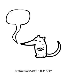 shy mouse cartoon