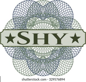Shy rosette