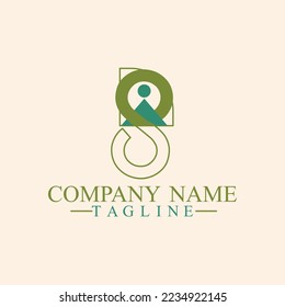 SI business company brand logo design